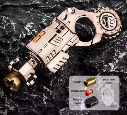 Hadmek™ MetalShot – metalowy pistolet sensoryczny EDC do zabawy i odstresowania