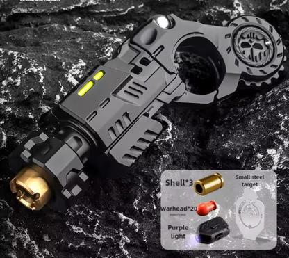 Hadmek™ MetalShot – metalowy pistolet sensoryczny EDC do zabawy i odstresowania